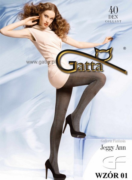 Gatta Strumpfhose im Jeans-Look Jeggy Ann 40 DEN