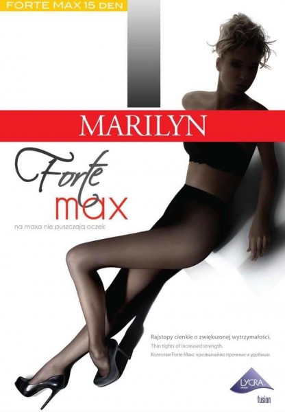 Marilyn Feinstrumpfhose, sehr widerstandsfaehig gegen Laufmaschen, Forte Max 15 DEN