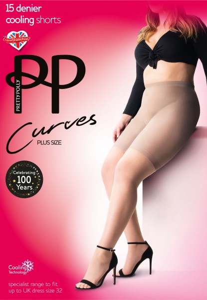 Pretty Polly Curves - Panty mit Kühleffekt für Frauen mit weiblichen Rundungen